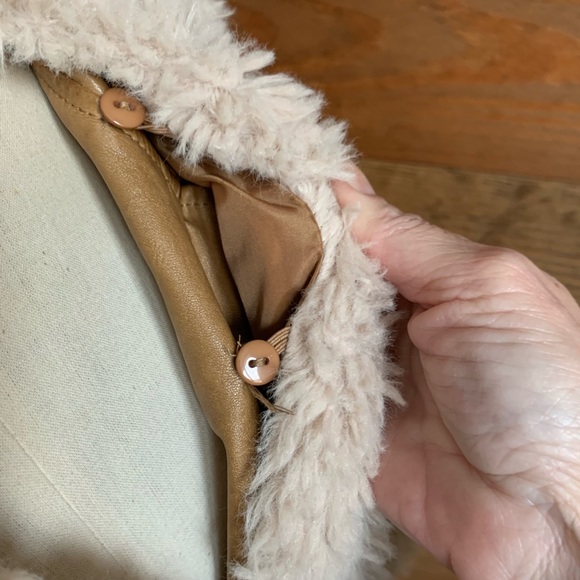 NWOT Blu Pepper Faux Leather Jacket - Picture 4 of 8